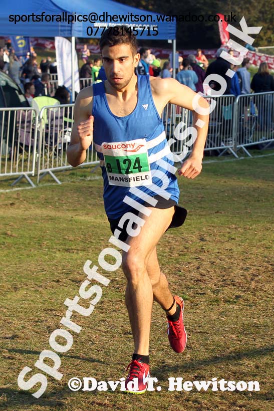 Senior men, National Cross Country Relays, Berry Park, Mansfield. Photo: David T. Hewitson/Sports for All Pics